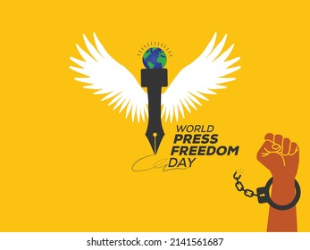World press freedom day concept. End Impunity for Crimes against Journalism.