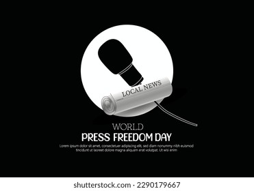 World press freedom day concept