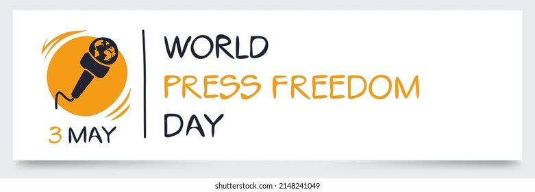 World Press Freedom Day, held on 3 May.