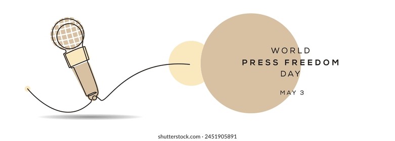 World Press Freedom Day, held on 3 May.