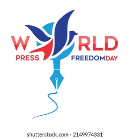 World Press Freedom Day icon logo