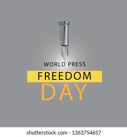 world press freedom day illustration - Vector
