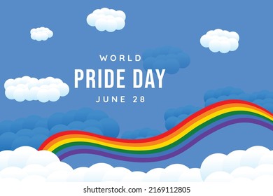 World Pride Day Background Design