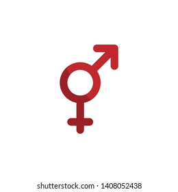 World pride day, genderscolor icon. Element of stop homophobia color icon