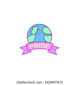 World, pride day icon. Element of color world pride day icon. Premium quality graphic design icon. Signs and symbols collection icon