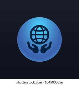Protección mundial: botón Icono de aplicación