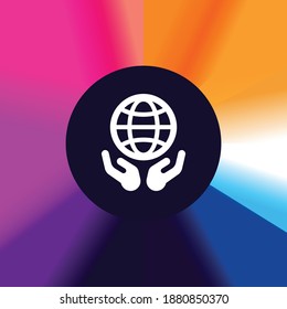 World Protection - App Icon Button