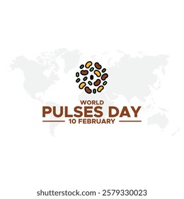 World Pulses Day vector, illustration. World Pulses Day poster design , World Pulses Day Banner Design illustration.