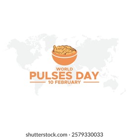 World Pulses Day vector, illustration. World Pulses Day poster design , World Pulses Day Banner Design illustration.