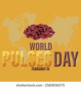 World Pulses Day vector, illustration. World Pulses Day poster design , World Pulses Day Banner Design illustration.