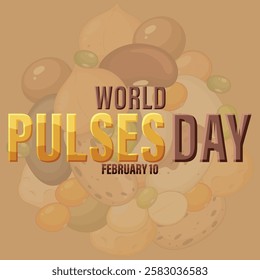 World Pulses Day vector, illustration. World Pulses Day poster design , World Pulses Day Banner Design illustration.