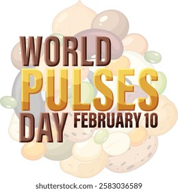 World Pulses Day vector, illustration. World Pulses Day poster design , World Pulses Day Banner Design illustration.