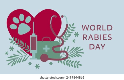 World Rabies Day. Safe and efficacious animal and human vaccines. Effective rabies prevention. Rabies Control