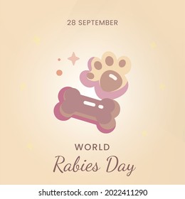 World Rabies Day , Vector illustration design.