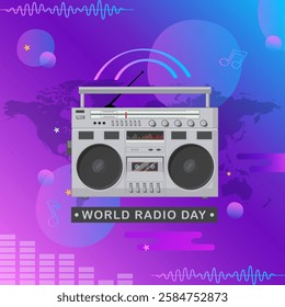 World Radio Day is an international day celebrated every 13 February to commemorate the important role of radio in disseminating information, promoting education and building communities.