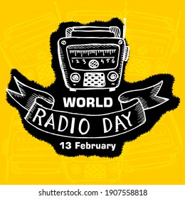 World Radio Day, Poster and Banner
