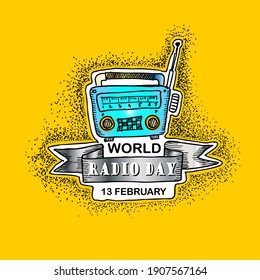 World Radio Day, Poster and Banner