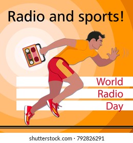 World Radio day -poster or banner