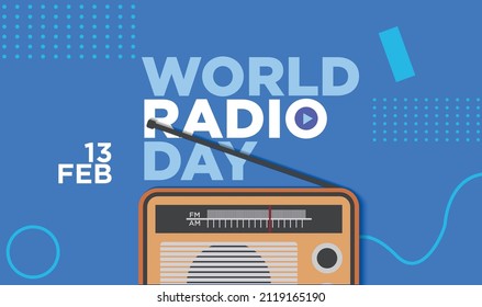 World Radio Day Poster Design