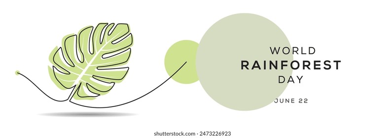 World Rainforest Day, held on 22 June.