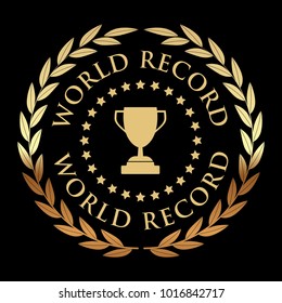 World Record Golden Banner