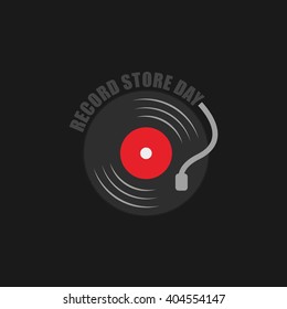 World Record Store Day Design Template Stock Vector (Royalty Free