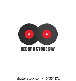 World Record Store Day Design Template Vector Illustration. Celebrate Music