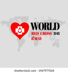 World Red Cross Day. 8 May 2021 .eps