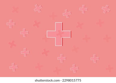 World red cross day concept vector illustration, 8th may red cross health concept with vector elements.