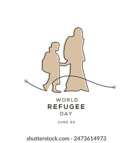 World Refugee Day, held on 20 June.