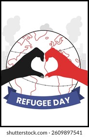 World Refugee Day, a day to recognise the plight of refugees worldwide and to promote understanding and solidarity. 