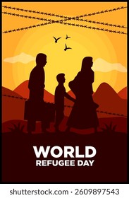 World Refugee Day, a day to recognise the plight of refugees worldwide and to promote understanding and solidarity. 