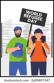 World Refugee Day, a day to recognise the plight of refugees worldwide and to promote understanding and solidarity. 