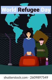 World Refugee Day, a day to recognise the plight of refugees worldwide and to promote understanding and solidarity. 