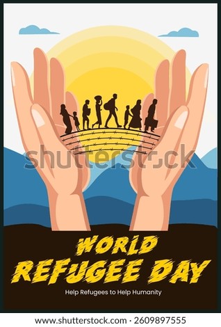 World Refugee Day, a day to recognise the plight of refugees worldwide and to promote understanding and solidarity. 