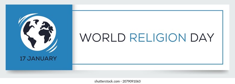 World Religion Day, Held On 17 January.