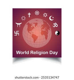 World Religion Day Social Media Post Design