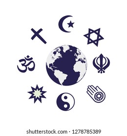 world religion symbols