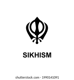 World religion symbols. Signs of major religious groups and religions. Christianity, Islam, Hinduism, Buddhism, Bahaism, Judism, Taoism, Shinto, Sikhism and Judaism, .