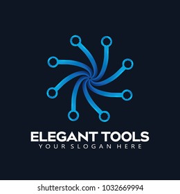 World Repair Icon Logo Design Element