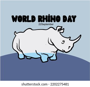 World Rhino Day is September 22! World Rhino Day is a day of awareness for all five rhino species and the work being done to save them. Since 2011
