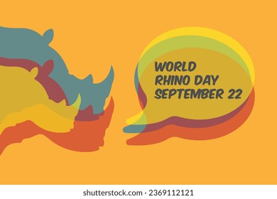 World Rhino Day September 22