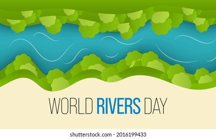 World Rivers day is observed each year in September, It highlights the values of our rivers, strives to increase public awareness and encourages the improved stewardship of all rivers around the world