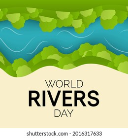 World Rivers day is observed each year in September, It highlights the values of our rivers, strives to increase public awareness and encourages the improved stewardship of all rivers around the world