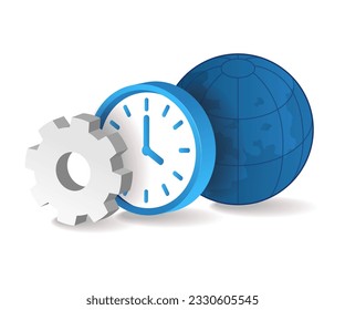 The world rules the time of life