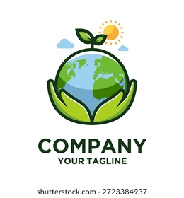 Diseños de Vector Abstractas del logotipo seguro mundial