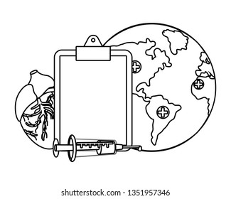 world saving eco cartoon