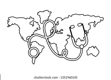 world saving eco cartoon