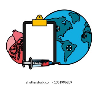 world saving eco cartoon