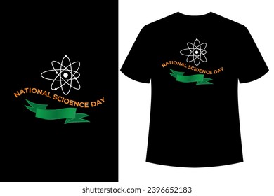World Science Day Typography And Calligraphy T Shirt Design, World Science Day Lettering Shirt Design Vector Illustration